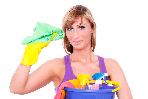 Professional move in cleaning in a newly prepared home