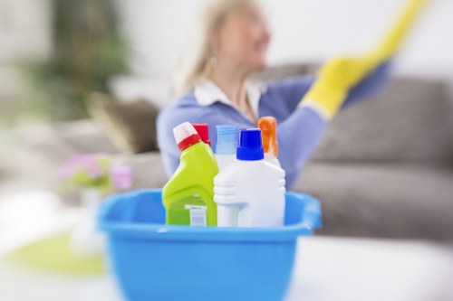 Spotless rental property after end of tenancy cleaning