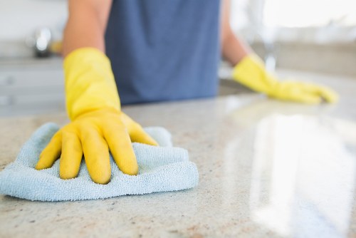 Eco-friendly office cleaning tools and workplace maintenance