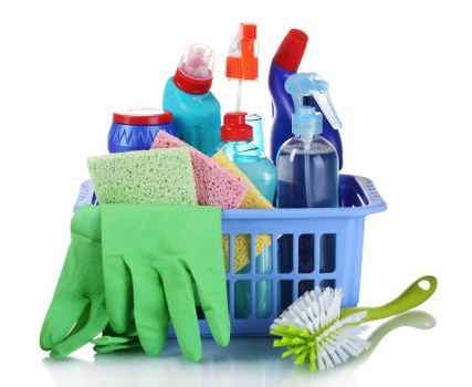 Clean and sanitized Airbnb bathroom prepared for guests